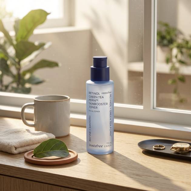 Innisfree Retinol Green Tea Pdrn Skin booster Toner 170ml