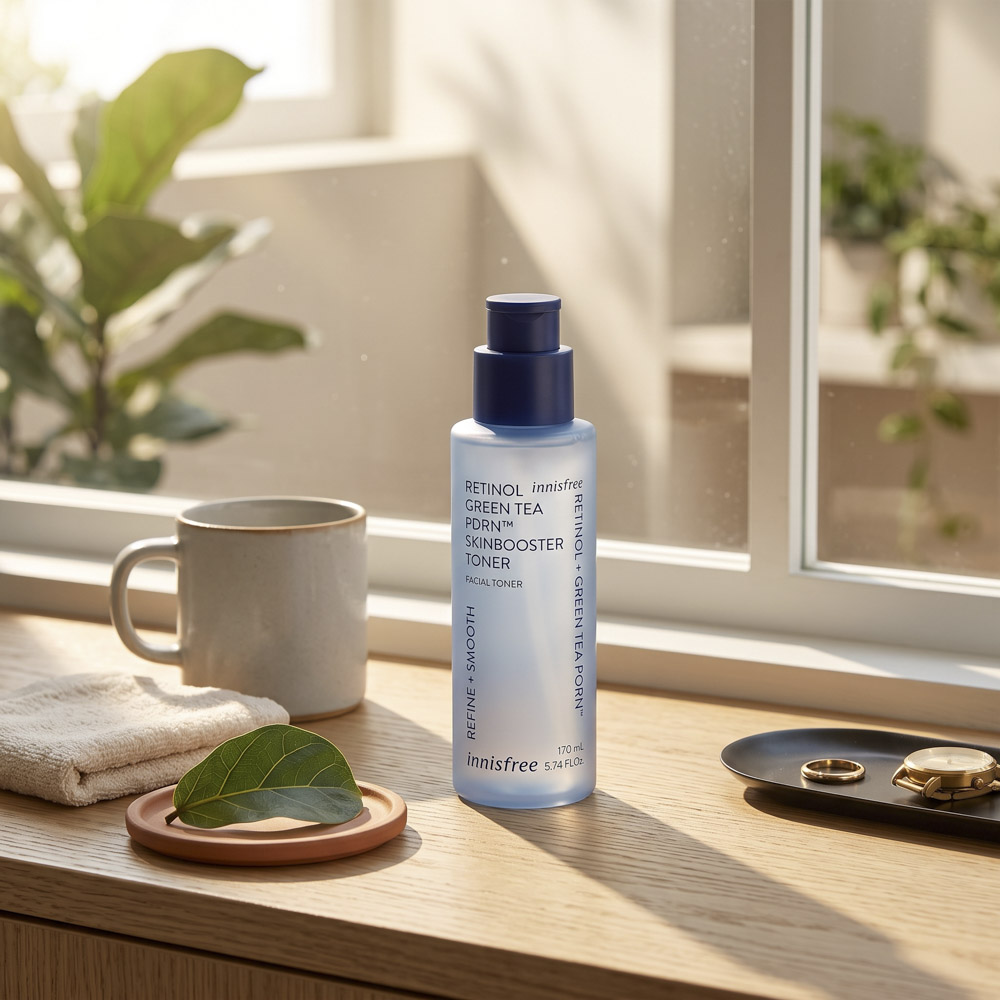 Innisfree Retinol Green Tea Pdrn Skin booster Toner 170ml