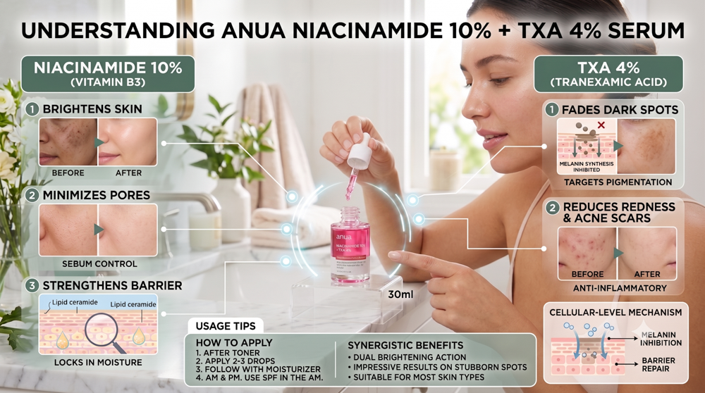 Anua Niacinamide 10% + Txa 4% Serum 30ml - Image 4