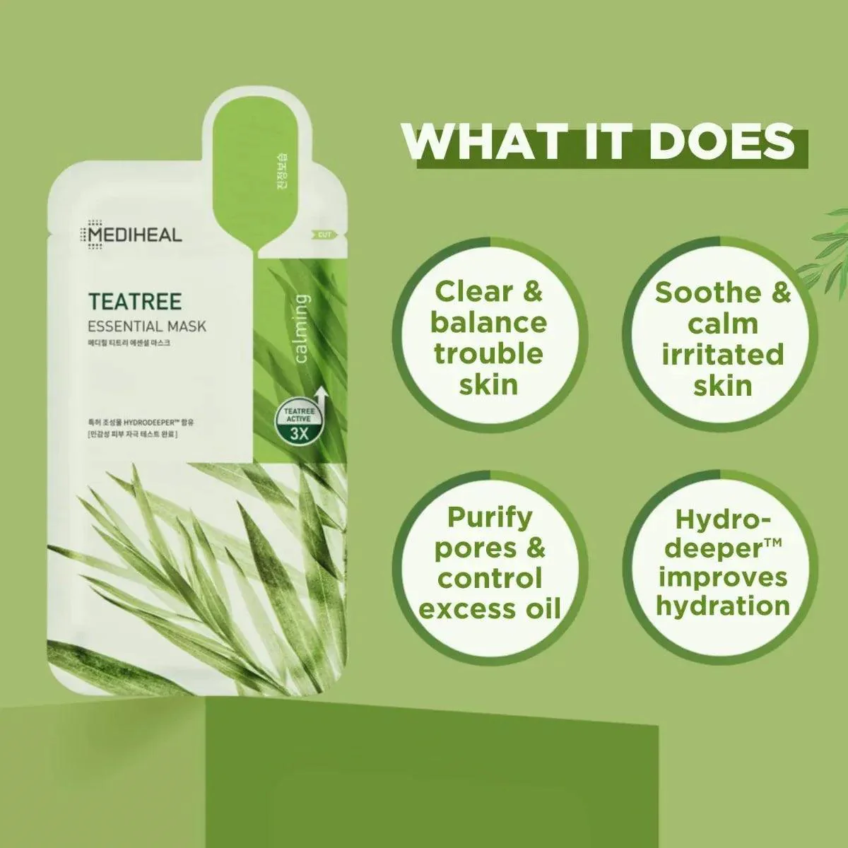 Mediheal Tea Tree Essential Mask *10 (ver.2) _LW,1 - Image 3
