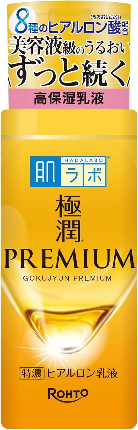 Hada Labo Gokujyun Premium Hyaluronic Milky Lotion 140ml - Image 5