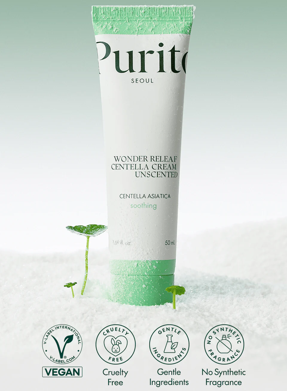Purito Wonder Wonder Releaf Centella Cream Unscented 15ml - Image 3