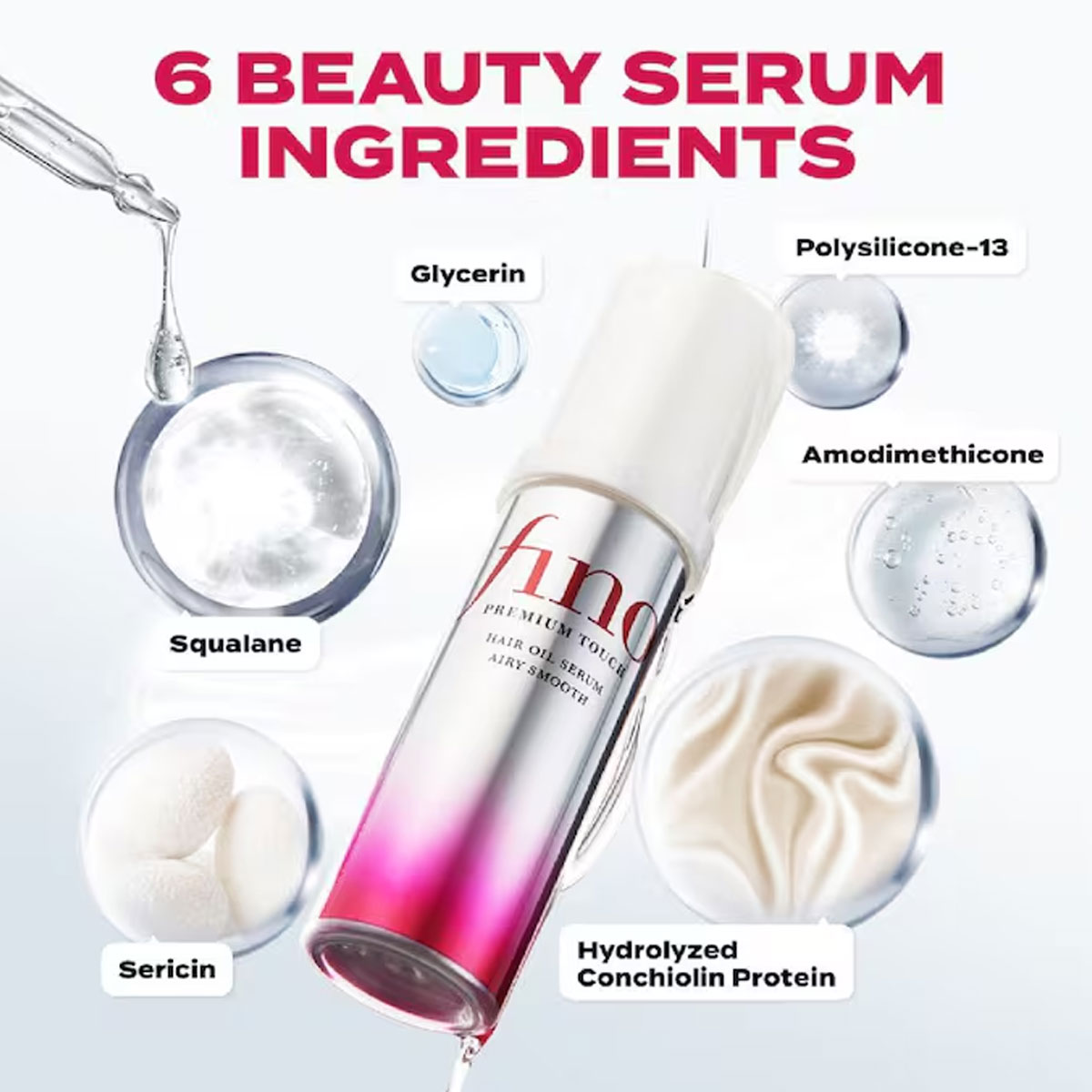 Fino Premium Touch Hair Oil Serum (70ml) - Image 3